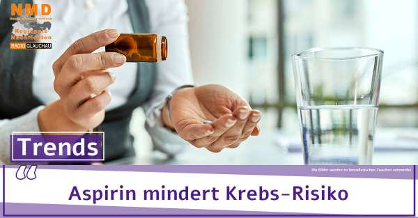 Aspirin mindert Krebs-Risiko