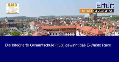 Erfurt - Die Integrierte Gesamtschule (IGS) gewinnt das E-Waste Race